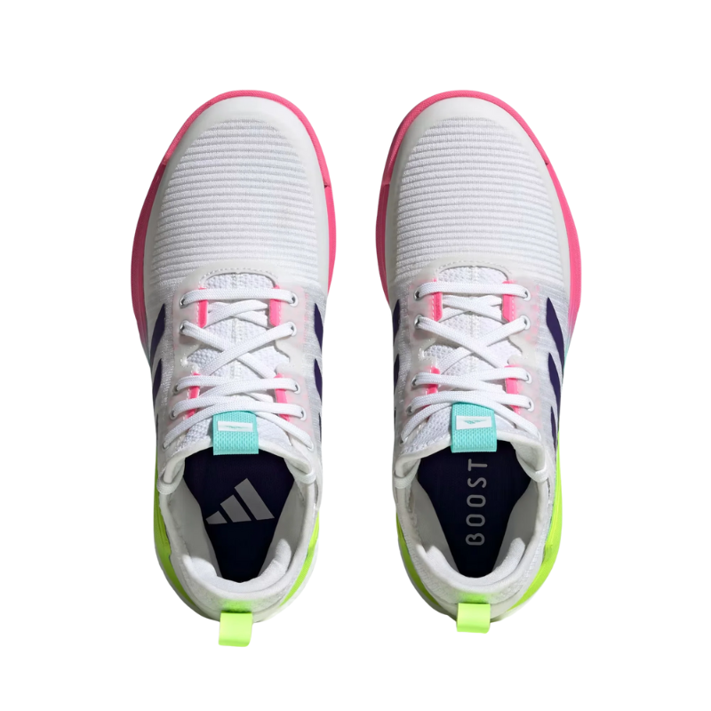 Adidas Crazyflight Mid™ Vôlei Rosa Branco Verde