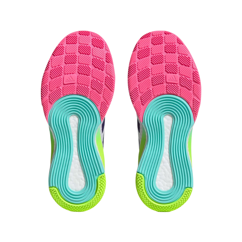 Adidas Crazyflight Mid™ Vôlei Rosa Branco Verde