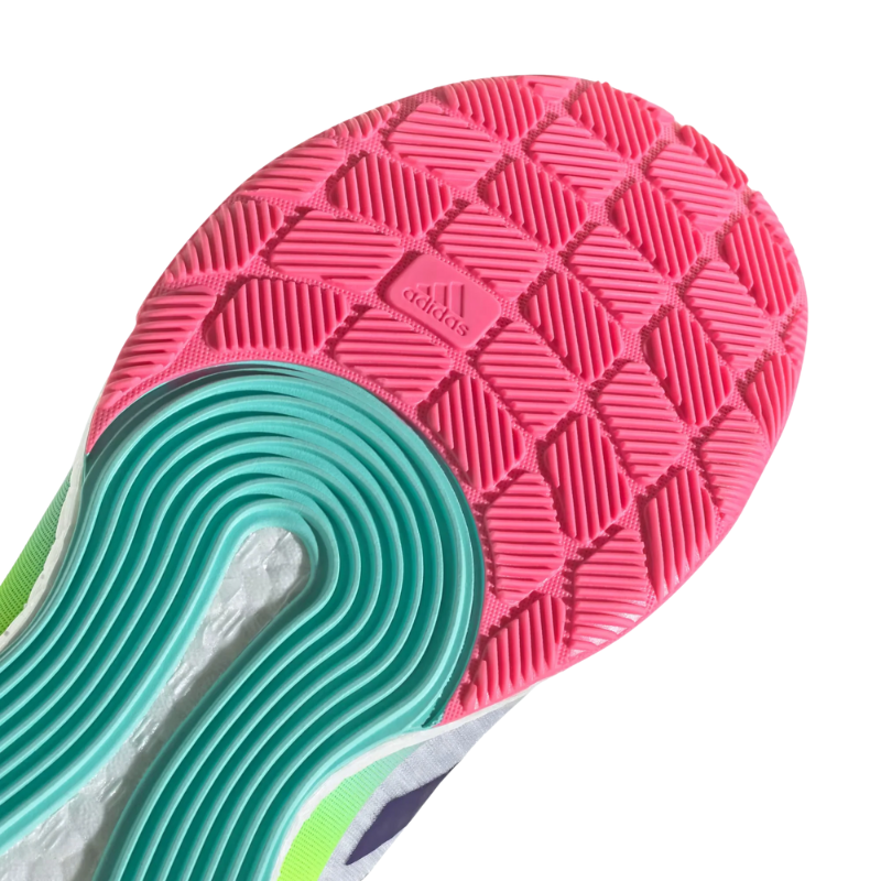 Adidas Crazyflight Mid™ Vôlei Rosa Branco Verde